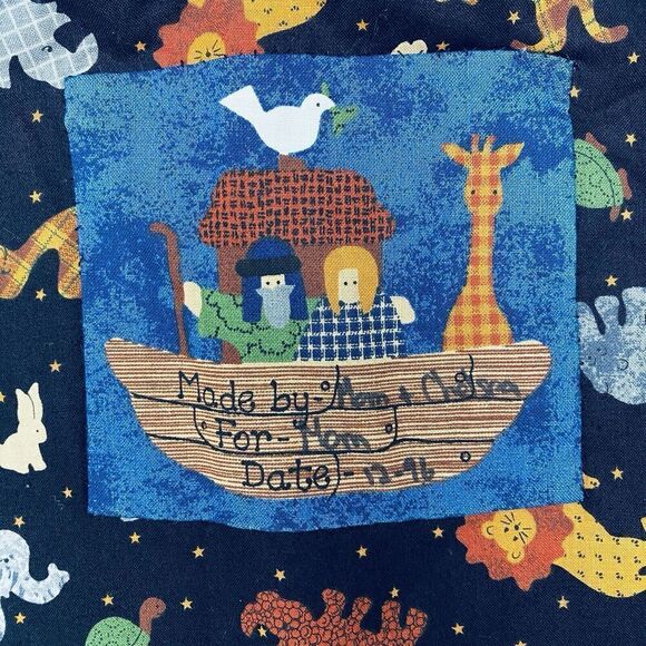 Noah’s Ark Graphic Vest Handmade 3D Lightweight Womens Large/XLarge - Picture 3 of 12